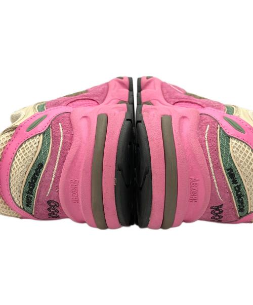 NEW BALANCE（ニューバランス）NEW BALANCE (ニューバランス) ローカットスニーカー アイボリー×ピンク サイズ:23の古着・服飾アイテム