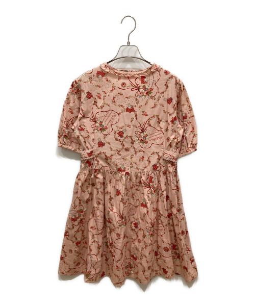PINK HOUSE（ピンクハウス）PINK HOUSE (ピンクハウス) ラビットブラウスワンピース ピンク サイズ:Mの古着・服飾アイテム
