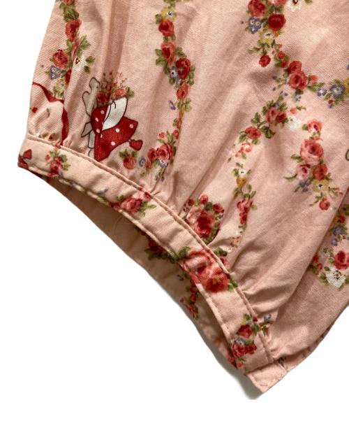 PINK HOUSE（ピンクハウス）PINK HOUSE (ピンクハウス) ラビットブラウスワンピース ピンク サイズ:Mの古着・服飾アイテム
