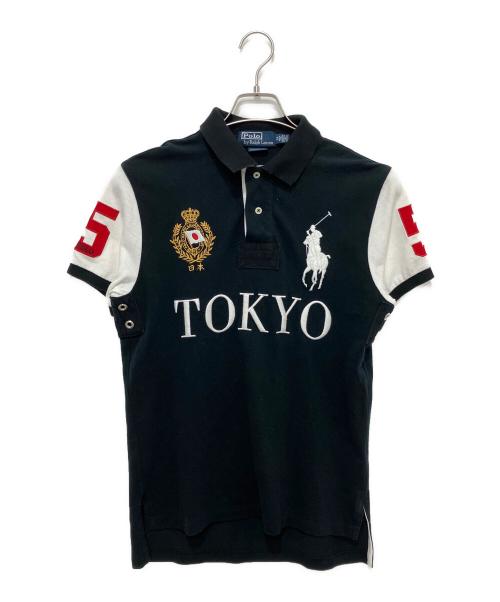 POLO RALPH LAUREN（ポロ・ラルフローレン）POLO RALPH LAUREN (ポロ・ラルフローレン) 半袖ポロシャツ ブラック サイズ:Mの古着・服飾アイテム