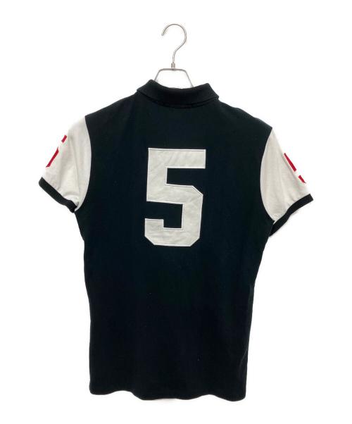 POLO RALPH LAUREN（ポロ・ラルフローレン）POLO RALPH LAUREN (ポロ・ラルフローレン) 半袖ポロシャツ ブラック サイズ:Mの古着・服飾アイテム