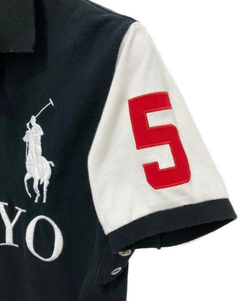 POLO RALPH LAUREN（ポロ・ラルフローレン）POLO RALPH LAUREN (ポロ・ラルフローレン) 半袖ポロシャツ ブラック サイズ:Mの古着・服飾アイテム