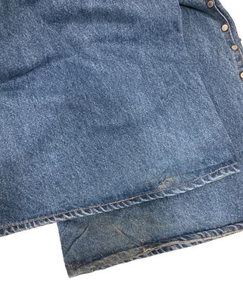 AFB（エーエフビー）AFB (エーエフビー) ダメージデニムパンツ インディゴ サイズ:Lの古着・服飾アイテム