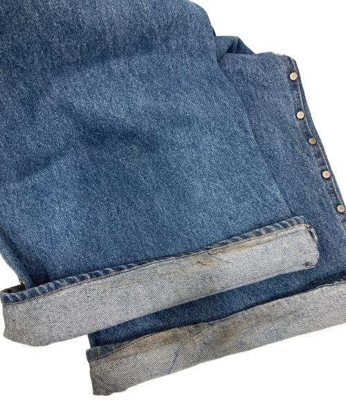 AFB（エーエフビー）AFB (エーエフビー) ダメージデニムパンツ インディゴ サイズ:Lの古着・服飾アイテム