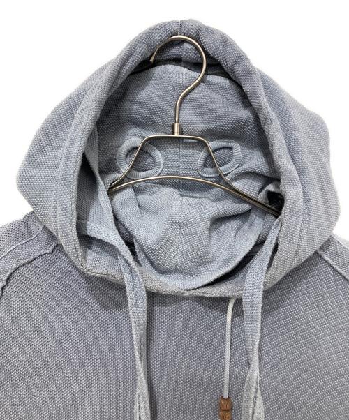 JIAN YE（ジェン イェ）JIAN YE (ジェン イェ) ORBIT MASK HOOD ブルー サイズ:Lの古着・服飾アイテム