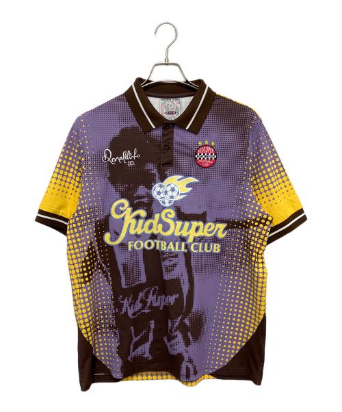 KIDSUPER STUDIOS（キッドスーパーストュディオス）KIDSUPER STUDIOS (キッドスーパーストュディオス) Ronaldinho Soccer Jersey パープル サイズ:Lの古着・服飾アイテム
