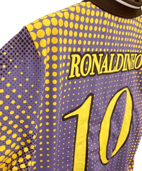 KIDSUPER STUDIOS（キッドスーパーストュディオス）KIDSUPER STUDIOS (キッドスーパーストュディオス) Ronaldinho Soccer Jersey パープル サイズ:Lの古着・服飾アイテム