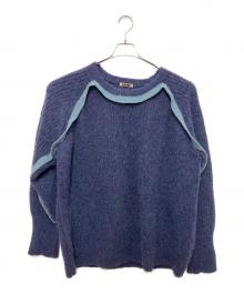 RANDY（ランディー）の古着「RENDEZ-VOUS PULLOVER KNIT」｜ブルー