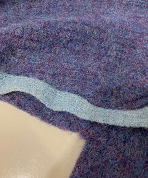 RANDY（ランディー）RANDY (ランディー) RENDEZ-VOUS PULLOVER KNIT ブルー サイズ:FREEの古着・服飾アイテム