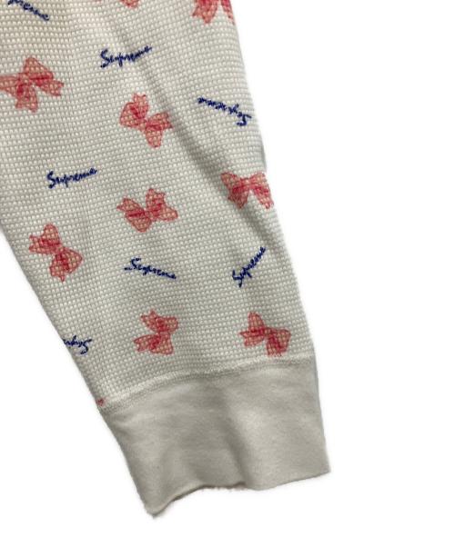 SUPREME（シュプリーム）SUPREME (シュプリーム) Bow Waffle Thermal ホワイト サイズ:Mの古着・服飾アイテム