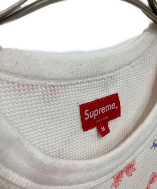 SUPREME（シュプリーム）SUPREME (シュプリーム) Bow Waffle Thermal ホワイト サイズ:Mの古着・服飾アイテム