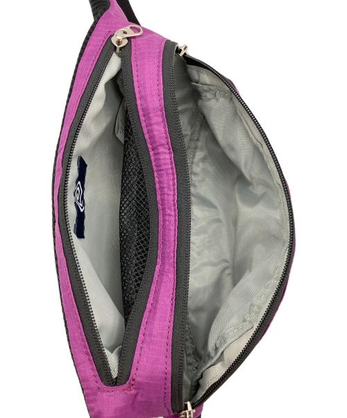 SOL soonerorlater（スーナーオアレイター）SOL soonerorlater (スーナーオアレイター) NYLON TWO-TONE WAIST BAG パープルの古着・服飾アイテム