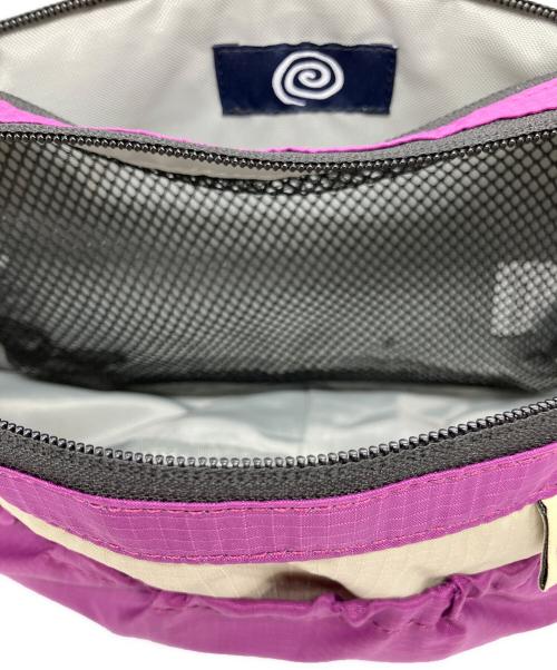 SOL soonerorlater（スーナーオアレイター）SOL soonerorlater (スーナーオアレイター) NYLON TWO-TONE WAIST BAG パープルの古着・服飾アイテム
