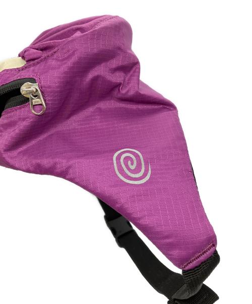 SOL soonerorlater（スーナーオアレイター）SOL soonerorlater (スーナーオアレイター) NYLON TWO-TONE WAIST BAG パープルの古着・服飾アイテム