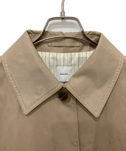 Spick and Span（スピック＆スパン）Spick and Span (スピック＆スパン) T/Cギャバステンカラーハーフコート ベージュ サイズ:38の古着・服飾アイテム