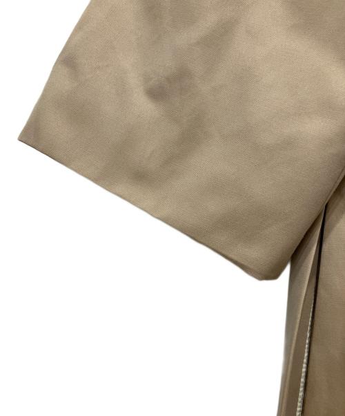 Spick and Span（スピック＆スパン）Spick and Span (スピック＆スパン) T/Cギャバステンカラーハーフコート ベージュ サイズ:38の古着・服飾アイテム