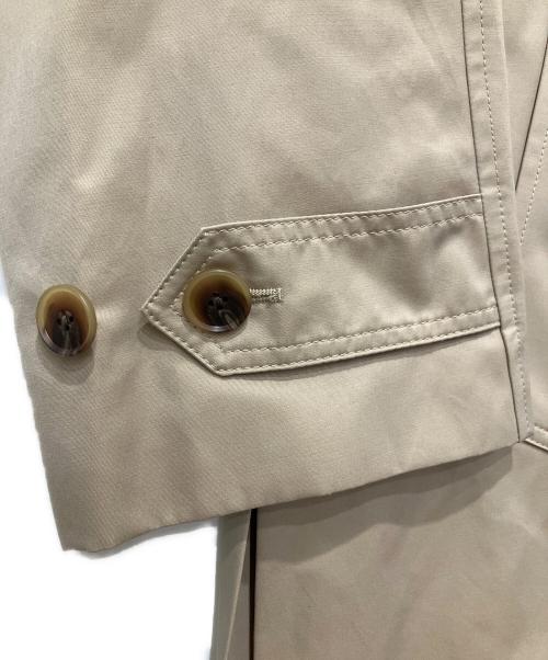 Spick and Span（スピック＆スパン）Spick and Span (スピック＆スパン) T/Cギャバステンカラーハーフコート ベージュ サイズ:38の古着・服飾アイテム