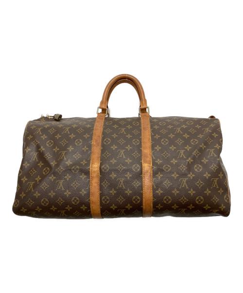 LOUIS VUITTON（ルイ ヴィトン）LOUIS VUITTON (ルイ ヴィトン) トラベルバッグ ブラウンの古着・服飾アイテム