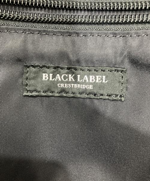 BLACK LABEL CRESTBRIDGE（ブラックレーベル クレストブリッジ）BLACK LABEL CRESTBRIDGE (ブラックレーベル クレストブリッジ) カモフラリュック ブラックの古着・服飾アイテム
