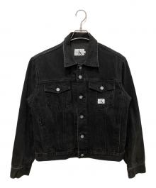 Calvin Klein Jeans（カルバンクラインジーンズ）の古着「デニムジャケット」｜ブラック
