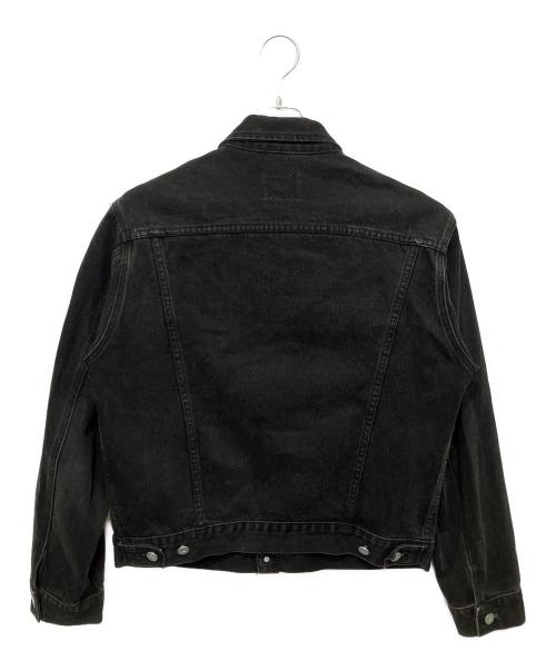 Calvin Klein Jeans（カルバンクラインジーンズ）Calvin Klein Jeans (カルバンクラインジーンズ) デニムジャケット ブラック サイズ:Mの古着・服飾アイテム