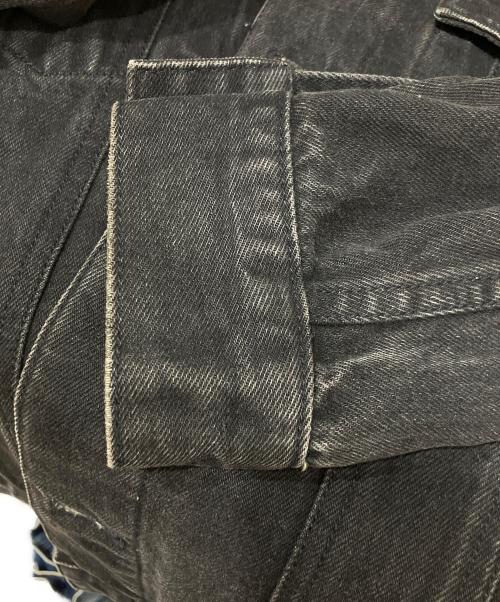 Calvin Klein Jeans（カルバンクラインジーンズ）Calvin Klein Jeans (カルバンクラインジーンズ) デニムジャケット ブラック サイズ:Mの古着・服飾アイテム