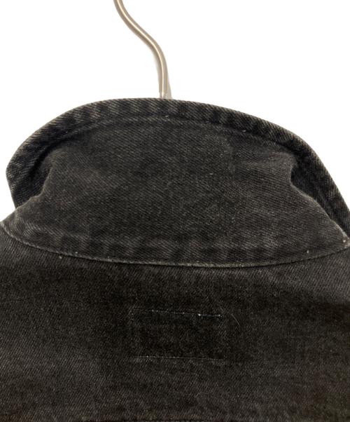 Calvin Klein Jeans（カルバンクラインジーンズ）Calvin Klein Jeans (カルバンクラインジーンズ) デニムジャケット ブラック サイズ:Mの古着・服飾アイテム