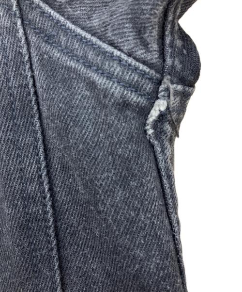 Calvin Klein Jeans（カルバンクラインジーンズ）Calvin Klein Jeans (カルバンクラインジーンズ) デニムジャケット ブラック サイズ:Mの古着・服飾アイテム