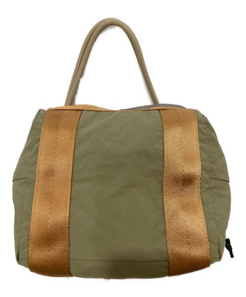 TOPOLOGIE（トポロジー）TOPOLOGIE (トポロジー) Summit Tote カーキ×ブラウンの古着・服飾アイテム