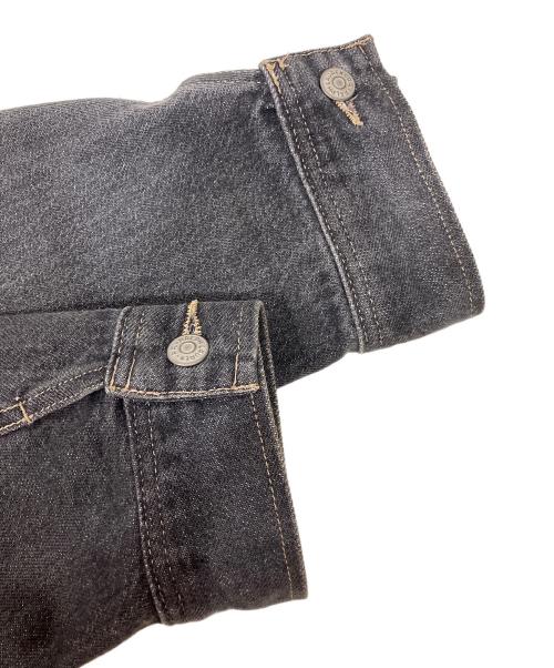 RRL（ダブルアールエル）RRL (ダブルアールエル) 先染め ブラックデニムデニムジャケット ブラック サイズ:Lの古着・服飾アイテム