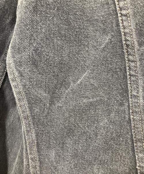 RRL（ダブルアールエル）RRL (ダブルアールエル) 先染め ブラックデニムデニムジャケット ブラック サイズ:Lの古着・服飾アイテム