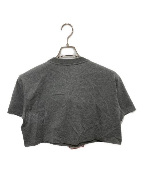 LOUIS VUITTON（ルイ ヴィトン）LOUIS VUITTON (ルイ ヴィトン) ノーティカルスカーフクロップトップ グレー サイズ:XSの古着・服飾アイテム