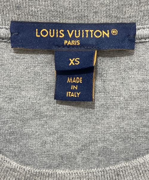 LOUIS VUITTON（ルイ ヴィトン）LOUIS VUITTON (ルイ ヴィトン) ノーティカルスカーフクロップトップ グレー サイズ:XSの古着・服飾アイテム