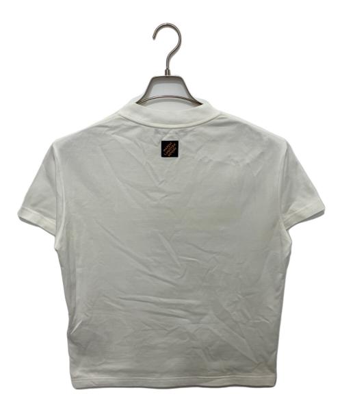 LOUIS VUITTON（ルイ ヴィトン）LOUIS VUITTON (ルイ ヴィトン) エンベリッシュドシグネチャーTシャツ ホワイト サイズ:XSの古着・服飾アイテム