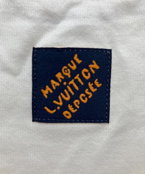 LOUIS VUITTON（ルイ ヴィトン）LOUIS VUITTON (ルイ ヴィトン) エンベリッシュドシグネチャーTシャツ ホワイト サイズ:XSの古着・服飾アイテム