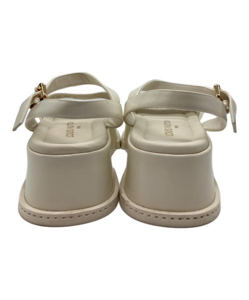 LOUIS VUITTON（ルイ ヴィトン）LOUIS VUITTON (ルイ ヴィトン) マヤ サンダル ホワイト サイズ:Mの古着・服飾アイテム
