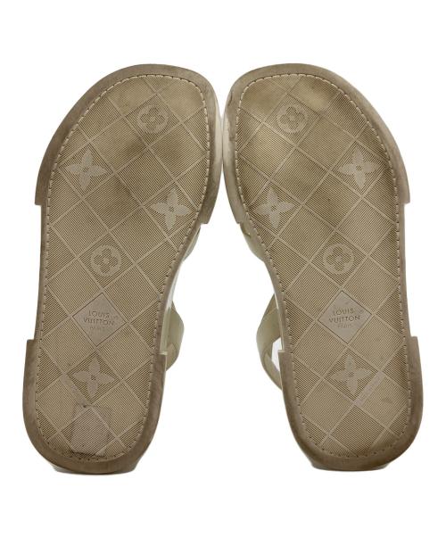 LOUIS VUITTON（ルイ ヴィトン）LOUIS VUITTON (ルイ ヴィトン) マヤ サンダル ホワイト サイズ:Mの古着・服飾アイテム