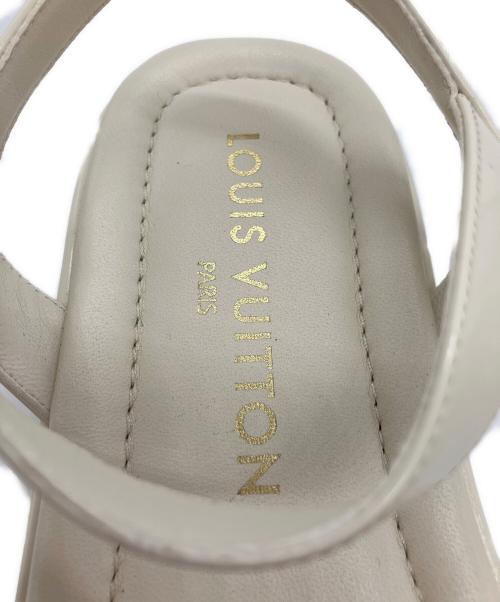 LOUIS VUITTON（ルイ ヴィトン）LOUIS VUITTON (ルイ ヴィトン) マヤ サンダル ホワイト サイズ:Mの古着・服飾アイテム
