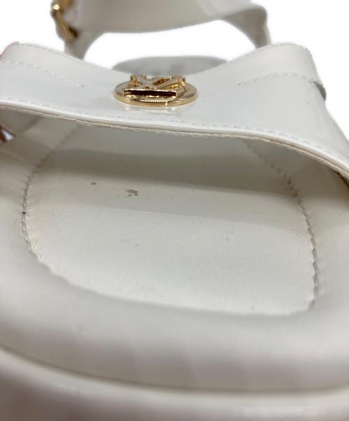 LOUIS VUITTON（ルイ ヴィトン）LOUIS VUITTON (ルイ ヴィトン) マヤ サンダル ホワイト サイズ:Mの古着・服飾アイテム
