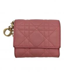 Christian Dior（クリスチャン ディオール）の古着「Lady Dior Lotus」｜ピンク