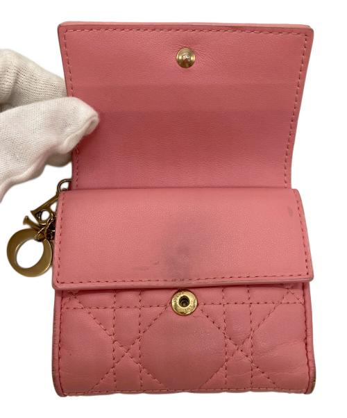 Christian Dior（クリスチャン ディオール）Christian Dior (クリスチャン ディオール) Lady Dior Lotus ピンクの古着・服飾アイテム