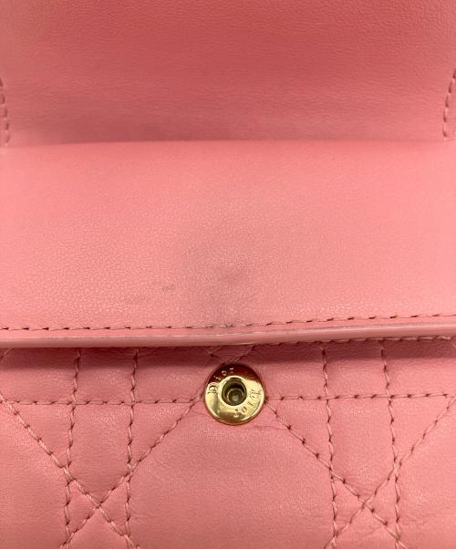 Christian Dior（クリスチャン ディオール）Christian Dior (クリスチャン ディオール) Lady Dior Lotus ピンクの古着・服飾アイテム