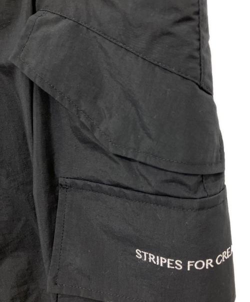 Stripes For Creative（ストライプ フォー クリエイティブ）Stripes For Creative (ストライプ フォー クリエイティブ) ナイロンショートパンツ ブラック サイズ:Lの古着・服飾アイテム