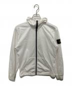 STONE ISLANDストーンアイランド）の古着「ジップパーカー」｜ホワイト