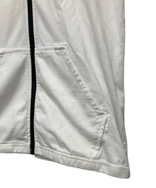 STONE ISLAND（ストーンアイランド）STONE ISLAND (ストーンアイランド) ジップパーカー ホワイト サイズ:Sの古着・服飾アイテム