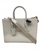 MICHAEL KORSマイケルコース）の古着「MIRELLA MD EW TOTE」｜ホワイト