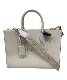 MICHAEL KORS（マイケルコース）の古着「MIRELLA MD EW TOTE」｜ホワイト