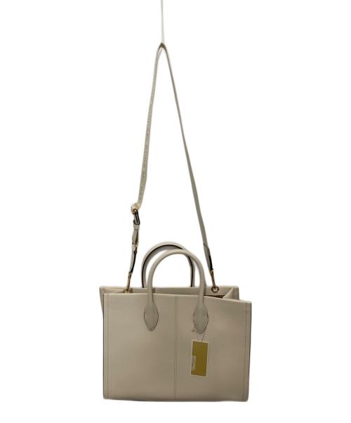 MICHAEL KORS（マイケルコース）MICHAEL KORS (マイケルコース) MIRELLA MD EW TOTE ホワイト 未使用品の古着・服飾アイテム