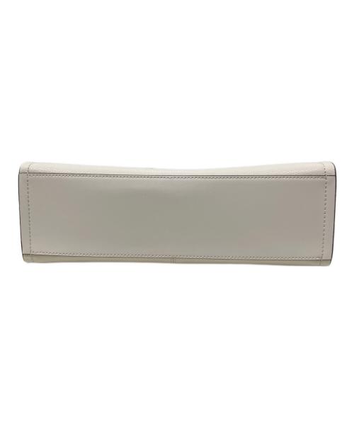 MICHAEL KORS（マイケルコース）MICHAEL KORS (マイケルコース) MIRELLA MD EW TOTE ホワイト 未使用品の古着・服飾アイテム