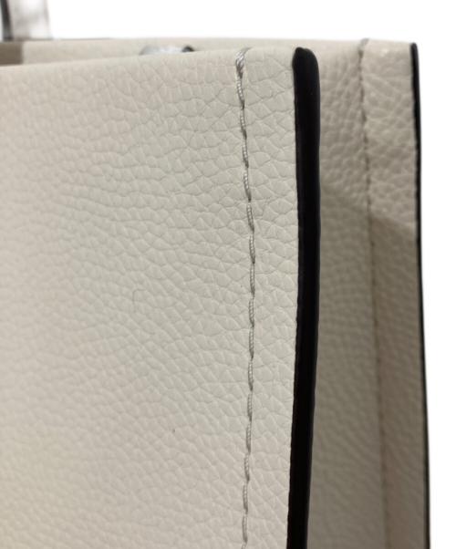 MICHAEL KORS（マイケルコース）MICHAEL KORS (マイケルコース) MIRELLA MD EW TOTE ホワイト 未使用品の古着・服飾アイテム